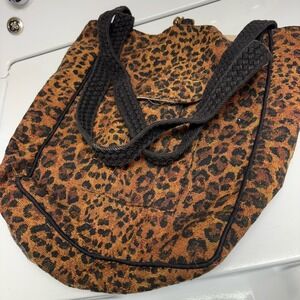Leopard Print Tote Bag